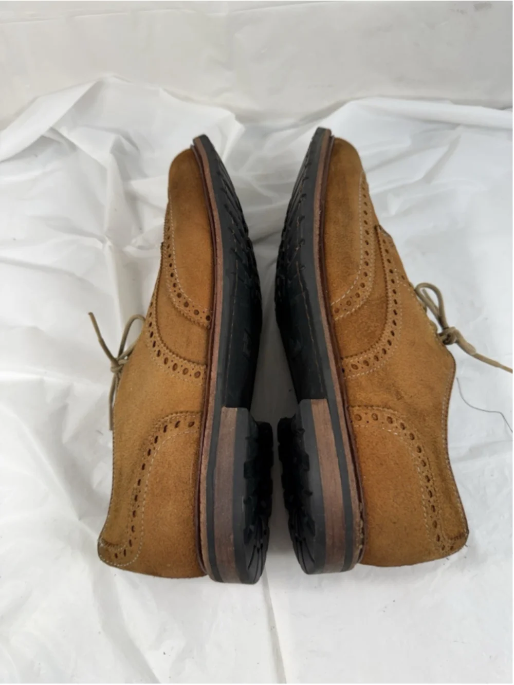 Allen Edmonds Big Sur Size 10.5 D Brogue suede wingtip